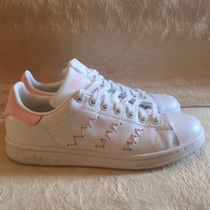 adidas stan smith zig zag pink